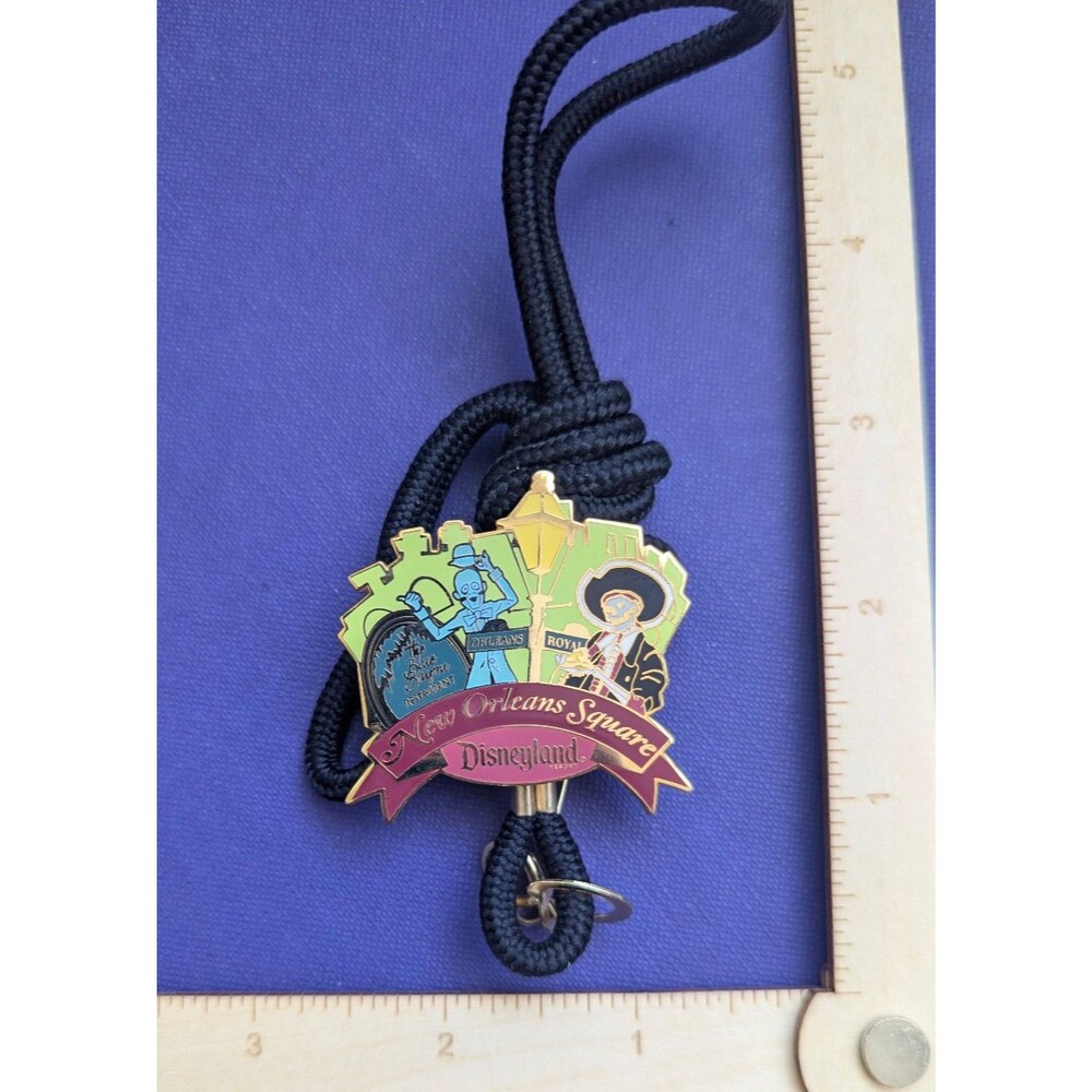 Disney DLR New Orleans Square BOLO Cast Exclusive ID Lanyard  & freebie